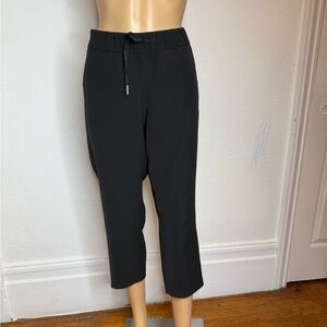 lululemon athletica Black Cropped Pants